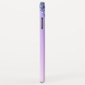 Coques Case-Mate iPhone Monogramme de Parties scintillant à étincelles de  (Dos/Droite)