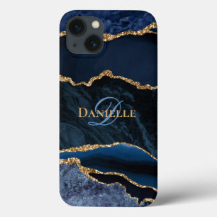 Case-Mate iPhone Case Monogramme de Parties scintillant d'or à la mode N
