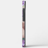 Coques Case-Mate iPhone Monogramme de Parties scintillant or Rose fille  (Verso / Gauche)