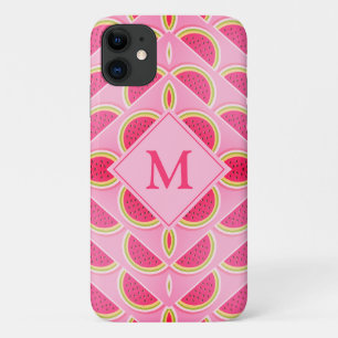 Case-Mate iPhone Case Monogramme de pastèque rose