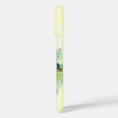 Coques Case-Mate iPhone MONOGRAMME DE PÊCHE, crème (Verso / Gauche)