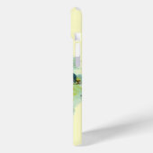 Coques Case-Mate iPhone MONOGRAMME DE PÊCHE, crème (Verso / Gauche)