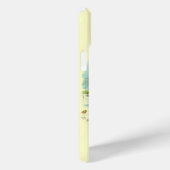 Coques Case-Mate iPhone MONOGRAMME DE PÊCHE, crème (Verso / Droite)