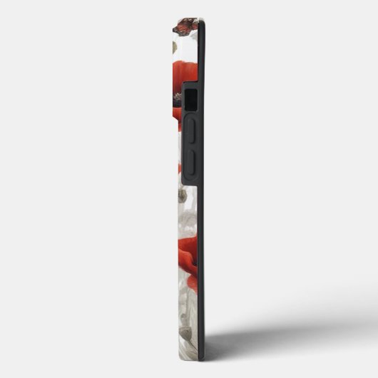 Coques Case-Mate iPhone Monogramme de Poppy (Verso / Gauche)