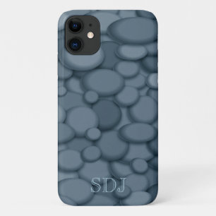 Case-Mate iPhone Case Monogramme de rocher Blue River