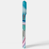 Coques Case-Mate iPhone Monogramme de soie de luxe (Verso / Droite)