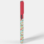 Coques Case-Mate iPhone Monogramme de style été amusant (Verso / Droite)
