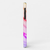 Coques Case-Mate iPhone Monogramme de teinture arc-en-ciel  (Dos/Gauche)