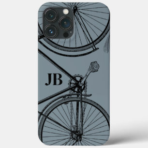 Case-Mate iPhone Case Monogramme de vélo vintage minimaliste