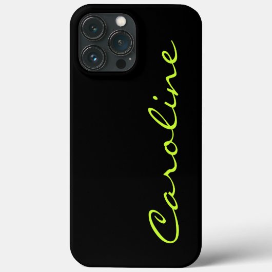 Coques Case-Mate iPhone Monogramme Décontracté moderne personnalisé (Verso)