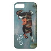 Coques Case-Mate iPhone Monogramme d'élevage du Cheval Piebald "Cehero" (Dos)