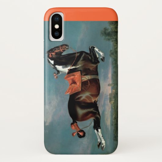 Coques Case-Mate iPhone Monogramme d'élevage du Cheval Piebald "Cehero" (Dos)