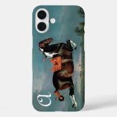 Coques Case-Mate iPhone Monogramme d'élevage du Cheval Piebald "Cehero" (Verso)
