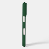 Coques Case-Mate iPhone Monogramme déplaisant s'accrochant rose sur vert (Verso / Droite)