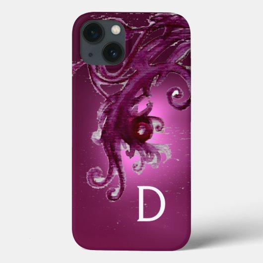 COQUES Case-Mate iPhone MONOGRAMME DES BERRIES ET DES ÉCOLES ROUGES (Verso)
