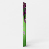 COQUES Case-Mate iPhone MONOGRAMME DES BERRIES ET DES SWIRLS VERTS EMERALD (Dos/Gauche)