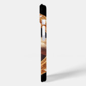 Coques Case-Mate iPhone Monogramme des Chevaux Chariot de Pharaon (Verso / Gauche)