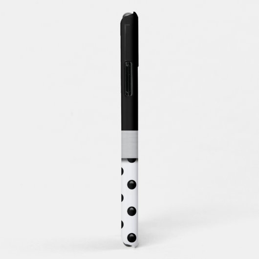 Coques Case-Mate iPhone Monogramme Design moderne (Dos/Droite)