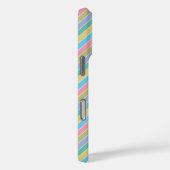 Coques Case-Mate iPhone Monogramme Diagonal Diagonal cool Élégant (Verso / Droite)