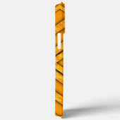 Coques Case-Mate iPhone Monogramme Diamants Orange Moderne (Verso / Droite)