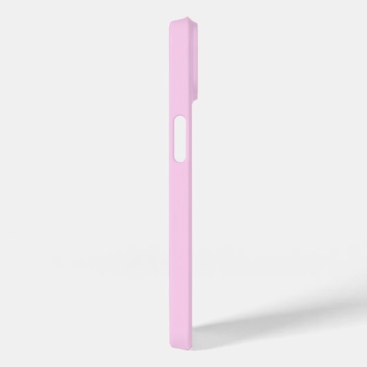 Coques Case-Mate iPhone Monogramme Dolly Rétro Rose chaud (Verso / Droite)