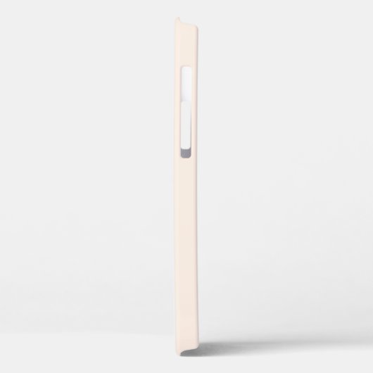 Coques Case-Mate iPhone Monogramme d'or rose pâle (Verso / Gauche)