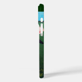 COQUES Case-Mate iPhone MONOGRAMME DU BABY SHOWER STORK TWIN (Verso / Gauche)