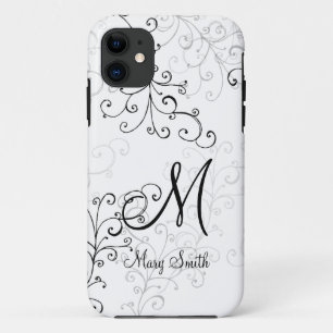 Etui iPhone Case-Mate Monogramme élégant de coutume de remous
