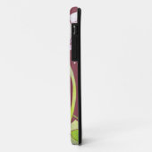 Coques Case-Mate iPhone Monogramme élégant de Lotus (Dos/Gauche)