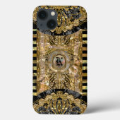 Coques Case-Mate iPhone Monogramme élégant Millysteem (Verso)