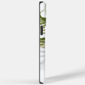 Coques Case-Mate iPhone Monogramme Elégant rose Floral Tropical Palm Shado (Verso / Droite)