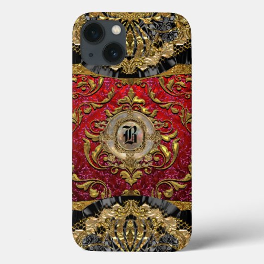 Coques Case-Mate iPhone Monogramme élégant Ufay Markesea (Verso)