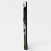 Coques Case-Mate iPhone Monogramme en bois foncé Look 5 Photo (Dos/Gauche)