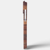 Coques Case-Mate iPhone Monogramme en bois rustique 3 photo (Verso / Gauche)