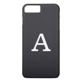Coques Case-Mate iPhone Monogramme en cuir Faux (Dos)