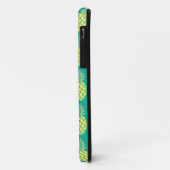 Coques Case-Mate iPhone Monogramme en pastel des ananas | (Dos/Gauche)