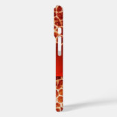 COQUES Case-Mate iPhone MONOGRAMME EN PIERRE DE GIRAFFE, (Verso / Gauche)