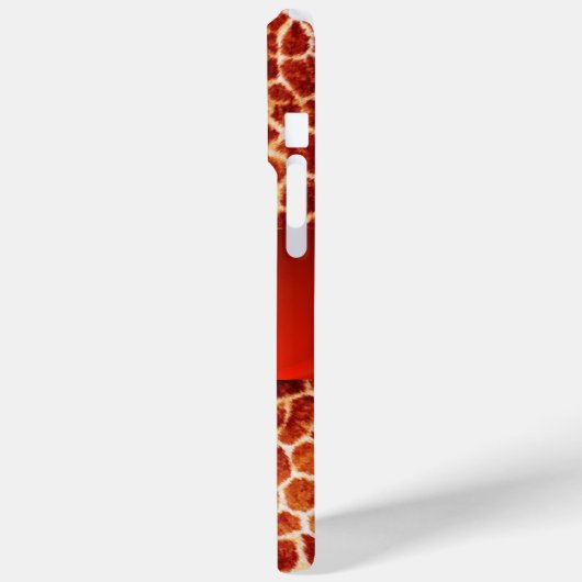COQUES Case-Mate iPhone MONOGRAMME EN PIERRE DE GIRAFFE, (Verso / Gauche)