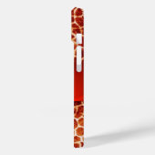 COQUES Case-Mate iPhone MONOGRAMME EN PIERRE DE GIRAFFE, (Verso / Gauche)