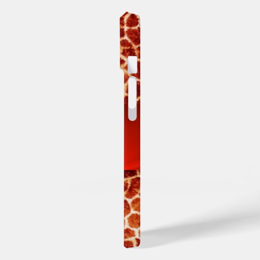 COQUES Case-Mate iPhone MONOGRAMME EN PIERRE DE GIRAFFE, (Verso / Gauche)