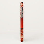 COQUES Case-Mate iPhone MONOGRAMME EN PIERRE DE GIRAFFE, (Dos/Gauche)