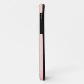 Coques Case-Mate iPhone Monogramme Ensemble de musique Design rose (Dos/Gauche)