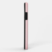 Coques Case-Mate iPhone Monogramme Ensemble de musique Design rose (Dos/Droite)