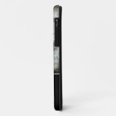 Coques Case-Mate iPhone Monogramme éphémère de tournesol rustique (Dos/Gauche)