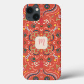 Coques Case-Mate iPhone Monogramme et coloré (Verso)