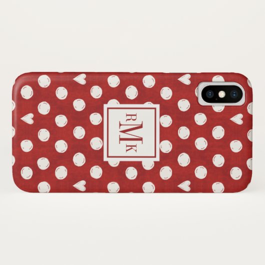 Coques Case-Mate iPhone Monogramme| Étape de la ferme Otomi (Dos (Horizontal))