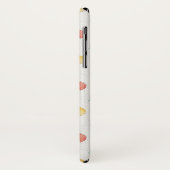 Coques Case-Mate iPhone Monogramme| Étape des papillons réfléchis (Dos/Gauche)