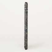 Coques Case-Mate iPhone Monogramme étincelant Bling de dames (Dos/Droite)