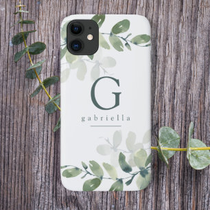 Case-Mate iPhone Case Monogramme Eucalyptus Botanique