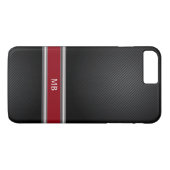 Coques Case-Mate iPhone Monogramme exécutif professionnel (Dos (Horizontal))